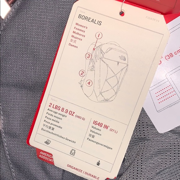 NWT The North Face Borealis Backpack - Picture 12 of 15